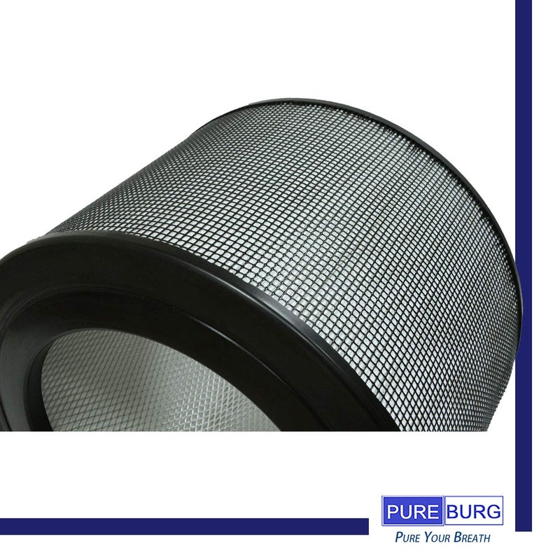 PUREBURG 20500 Replacement Filter Set Compatible with Honeywell 10500 (EV-10) 17000 17005 Air Purifiers,H13 True HEPA Activated Carbon Pre-Filters Air Clean VOCs Odor - Image 4